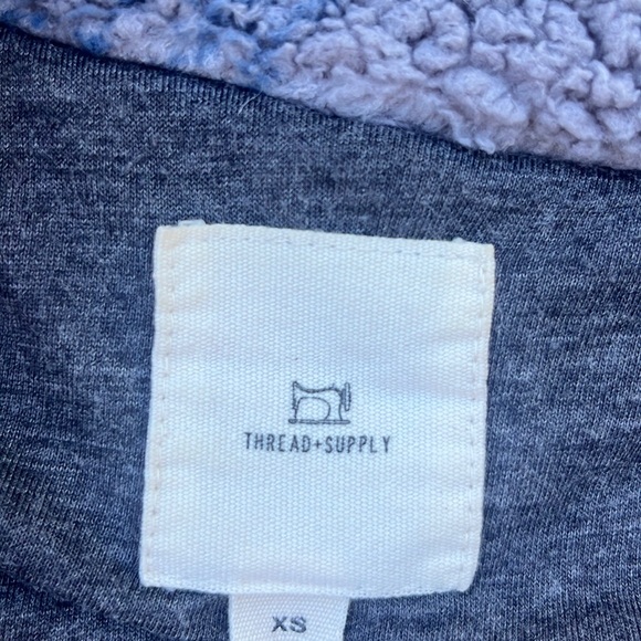 Thread & Supply Oversized Sherpa Jacket - Picture 3 of 8